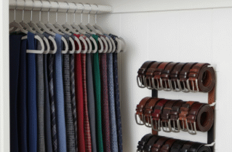 Tie and Belt Organization for a Tidy Closet