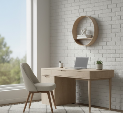 Scandinavian Home Office Design for Focus and Simplicity