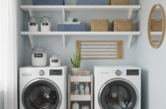 Small Laundry Room Organization Decor Hacks